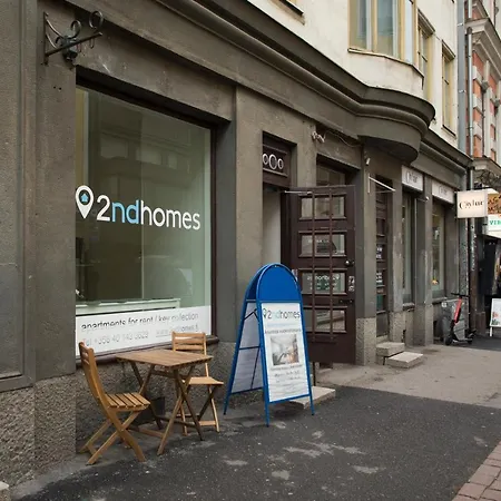 2ndhomes Luxury 1br Kamppi Center With Sauna And Big Terrace 아파트